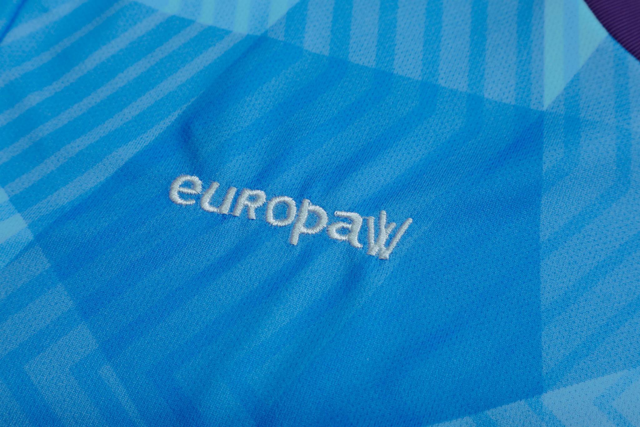 Футбольна форма Europaw 025 блакитно-біла [XL] фото товару