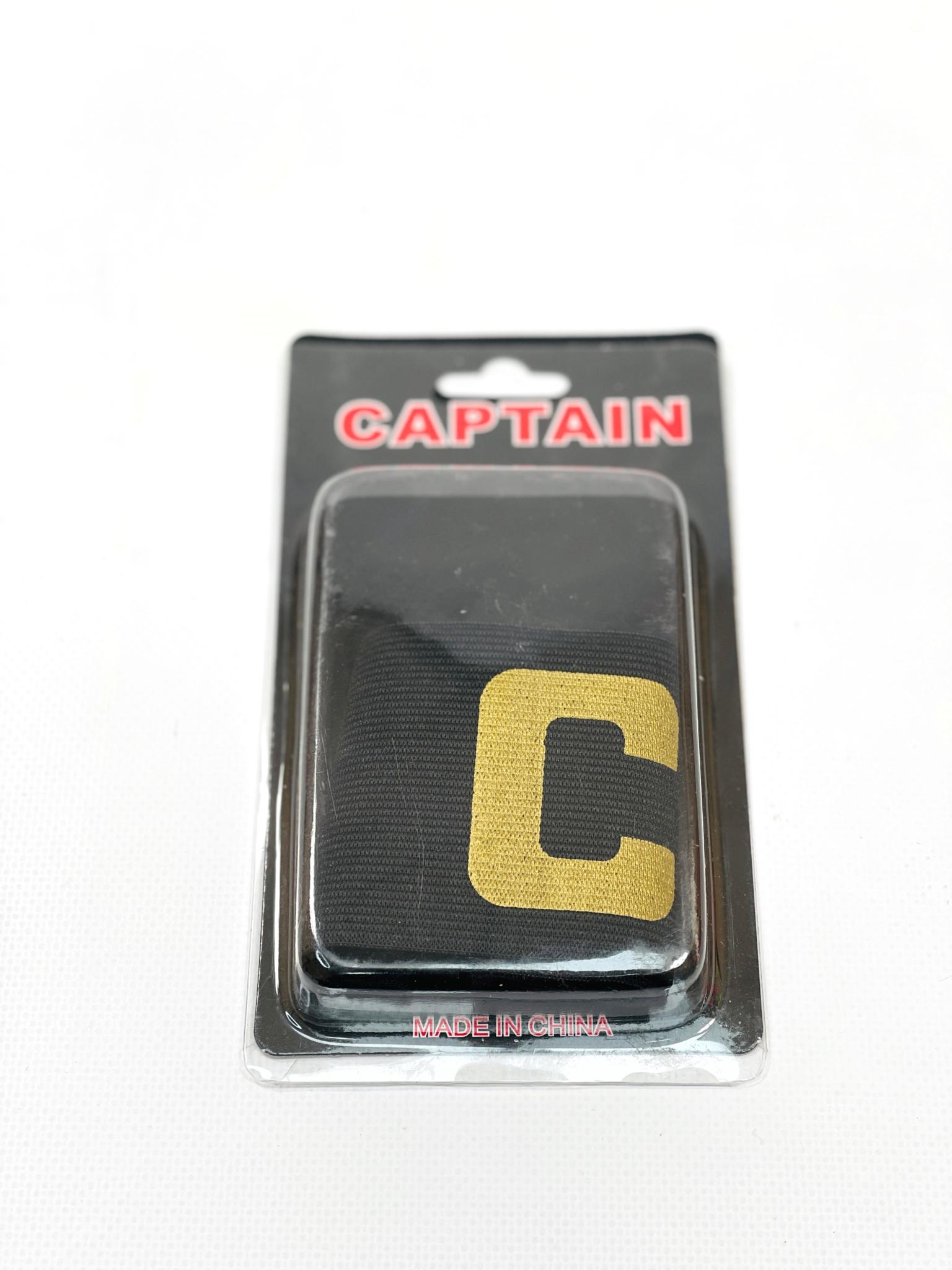 Капитанская повязка Captain черная фото товара