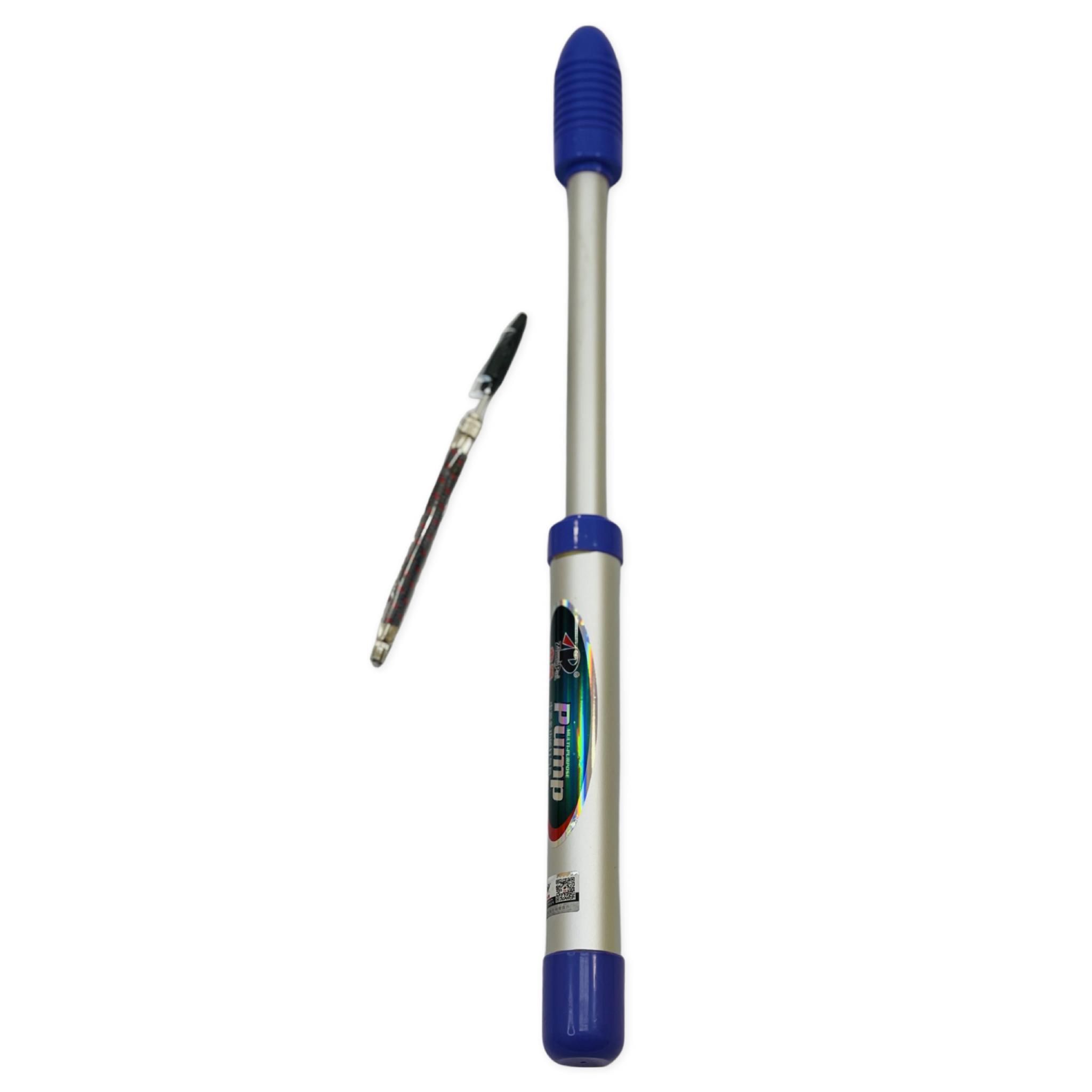 Насос ручний для мячів металевий фото товару