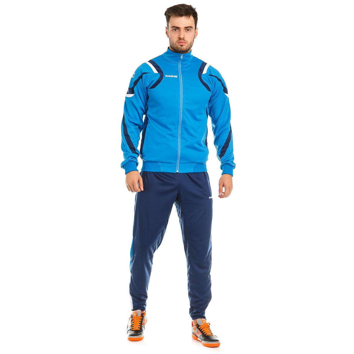 Костюм тренувальний Europaw SEL синій-т.сіній [L] фото товару