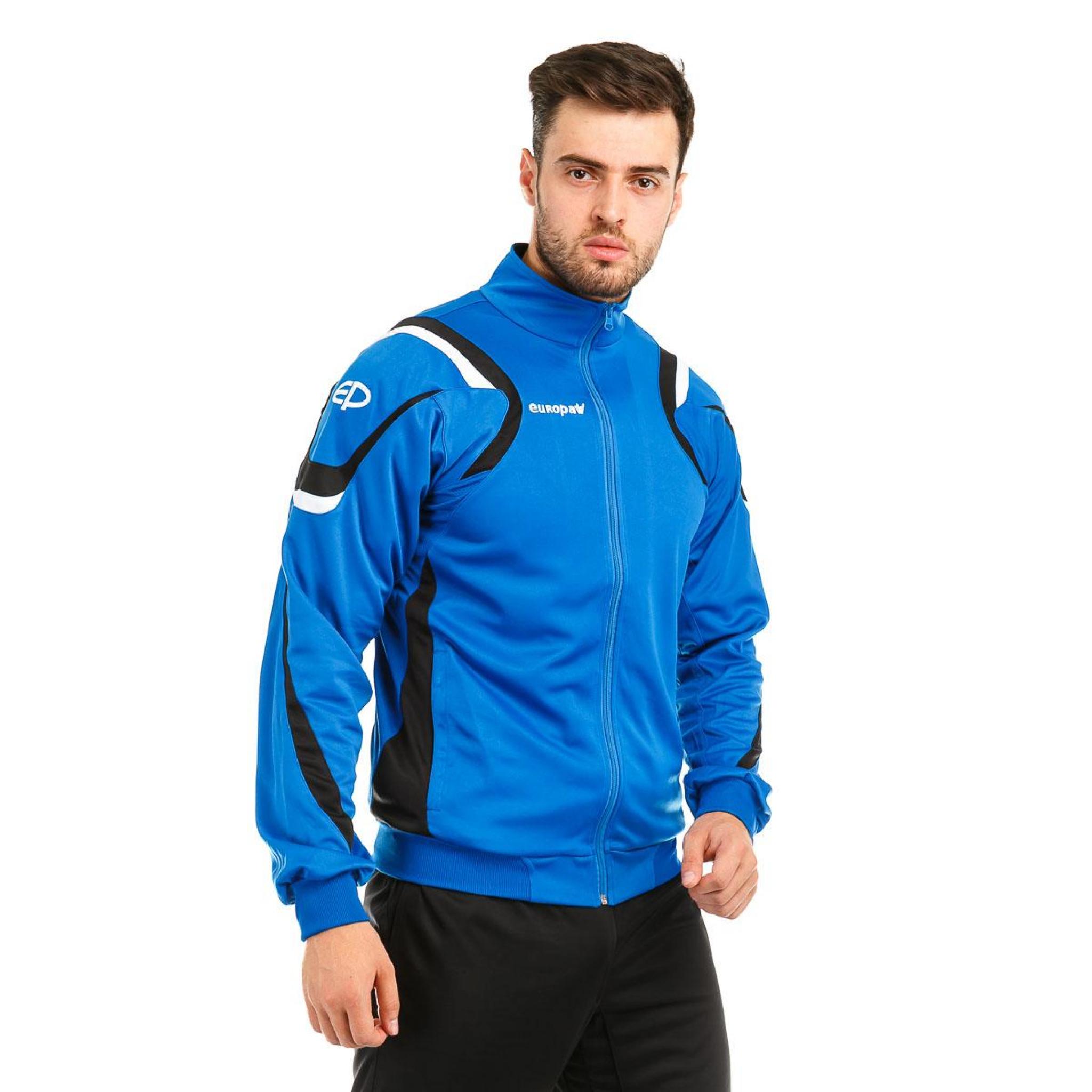 Костюм тренувальний Europaw SEL синьо-чорний [L] фото товару