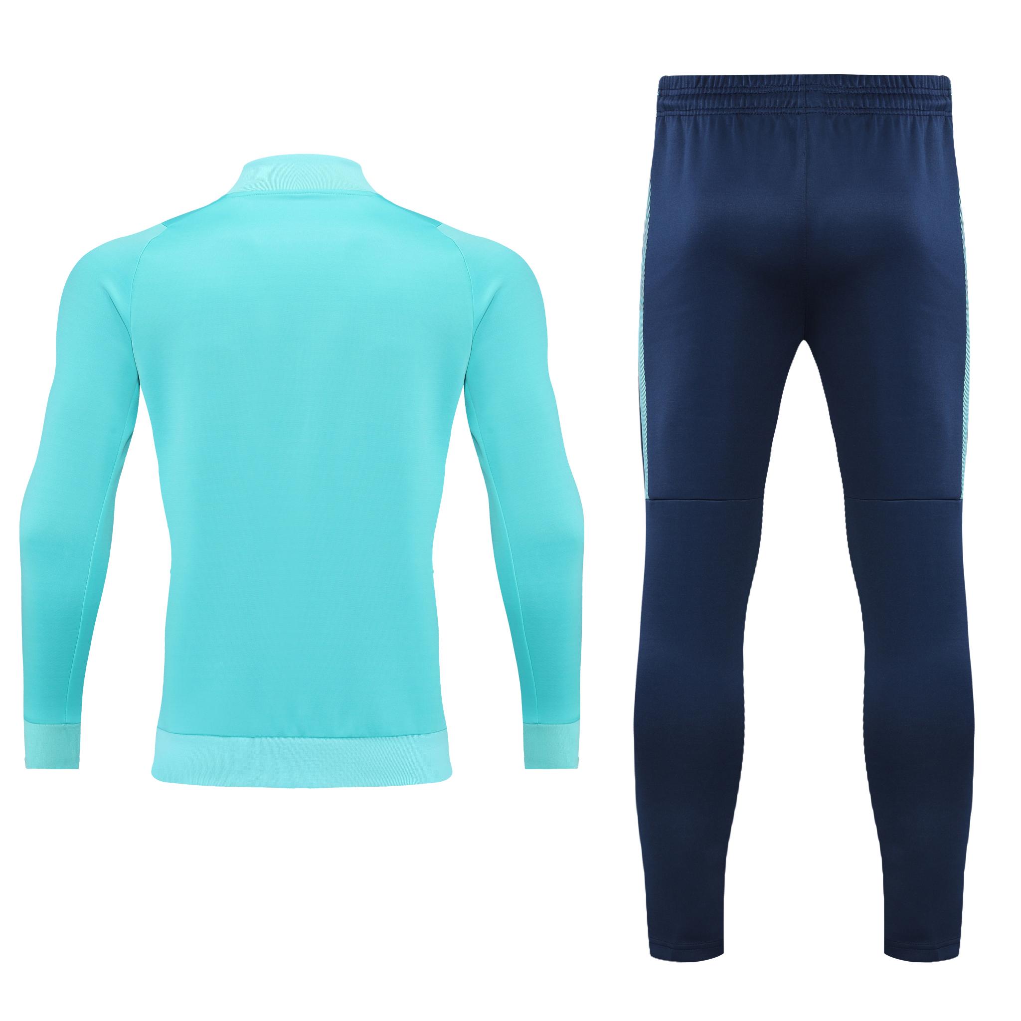 Спортивный костюм для детей Europaw Limber Up Kid 2101 Long zipper бирюзово-темно-синий [2XS] фото товара