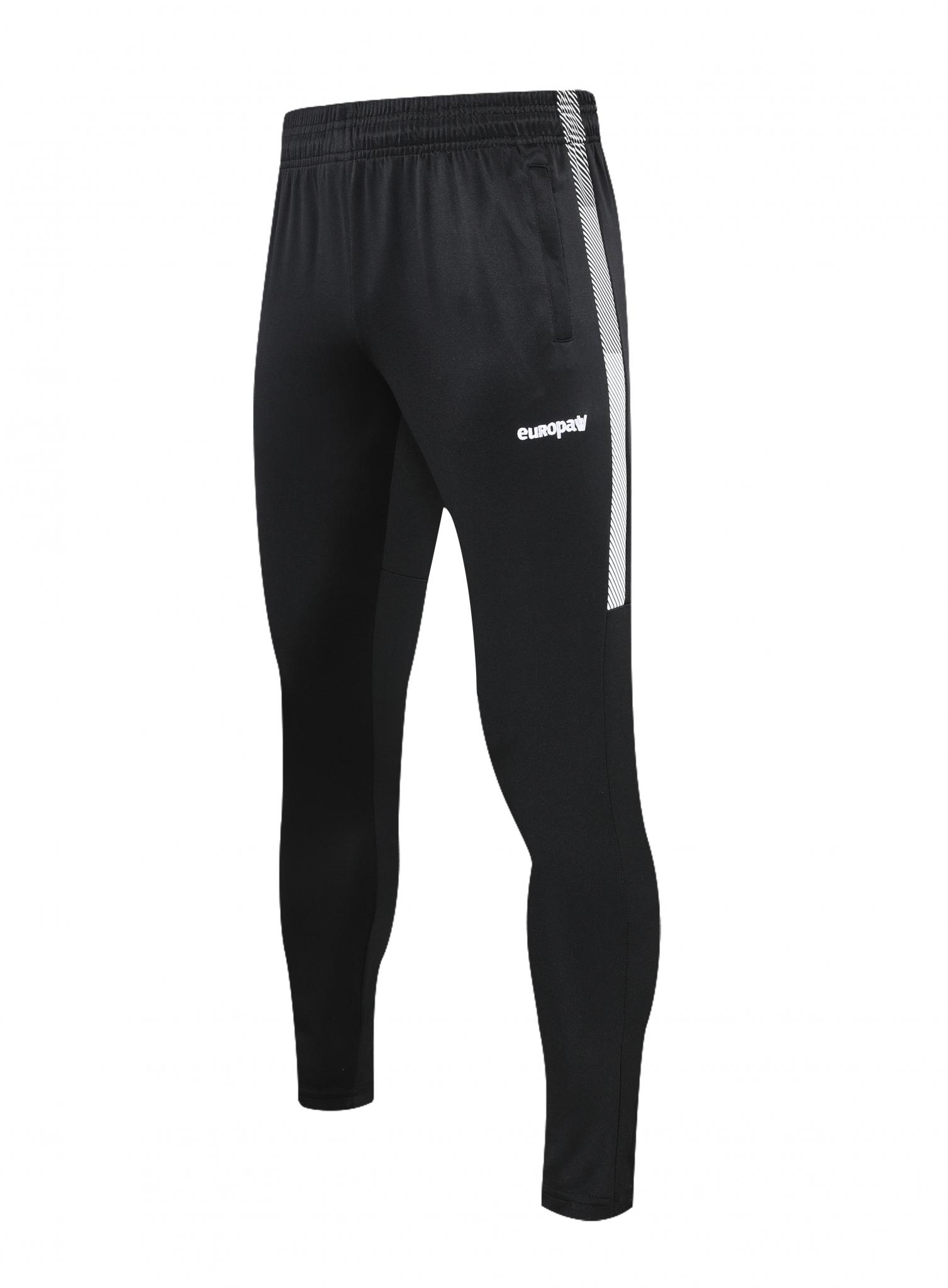 Спортивний костюм для дітей Europaw Limber Up Kid 2101 Long zipper чорно-білий [4XS] фото товару