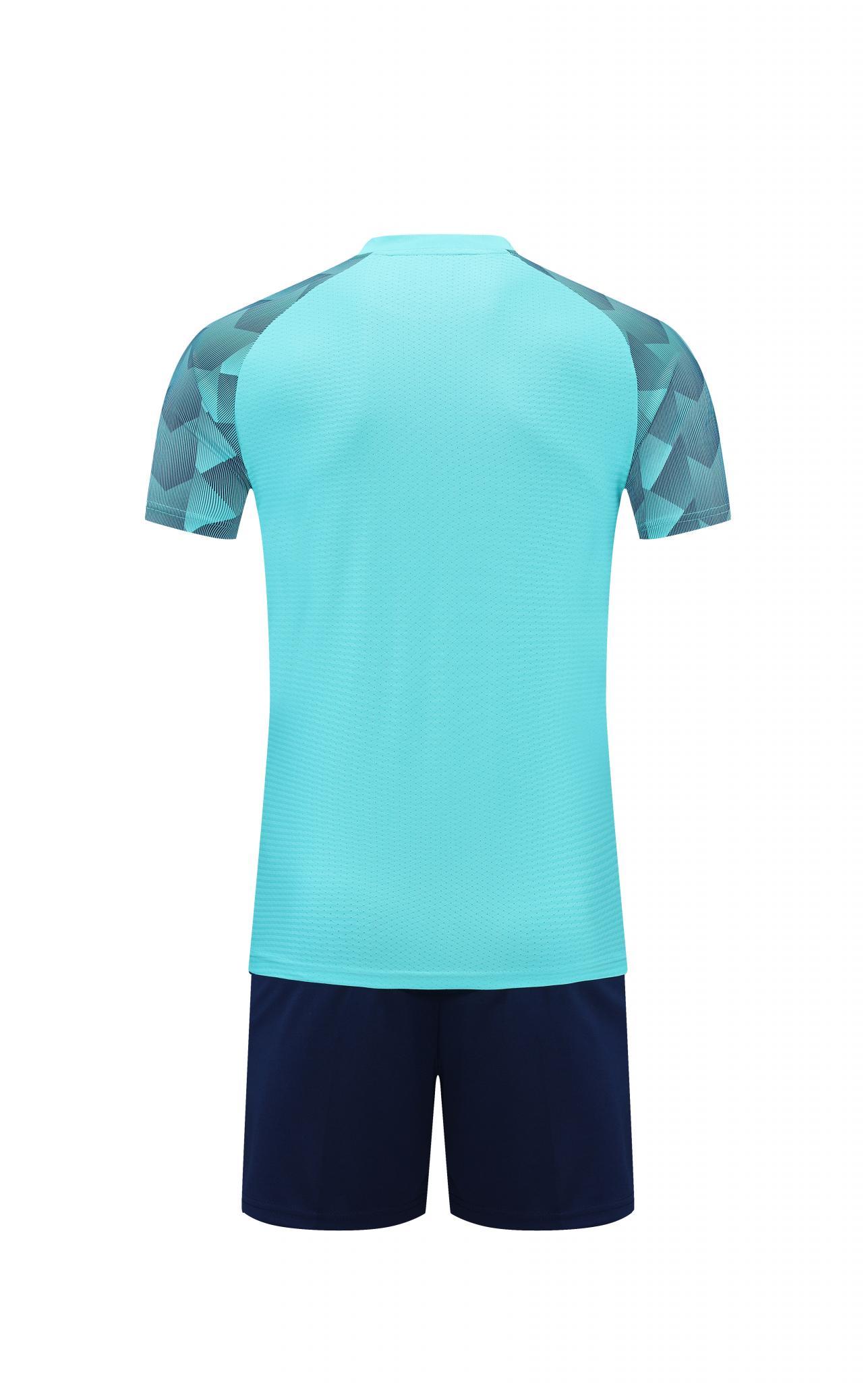 Футбольная форма Europaw 028 Classic light бирюзово-темно-синяя [M] фото товара