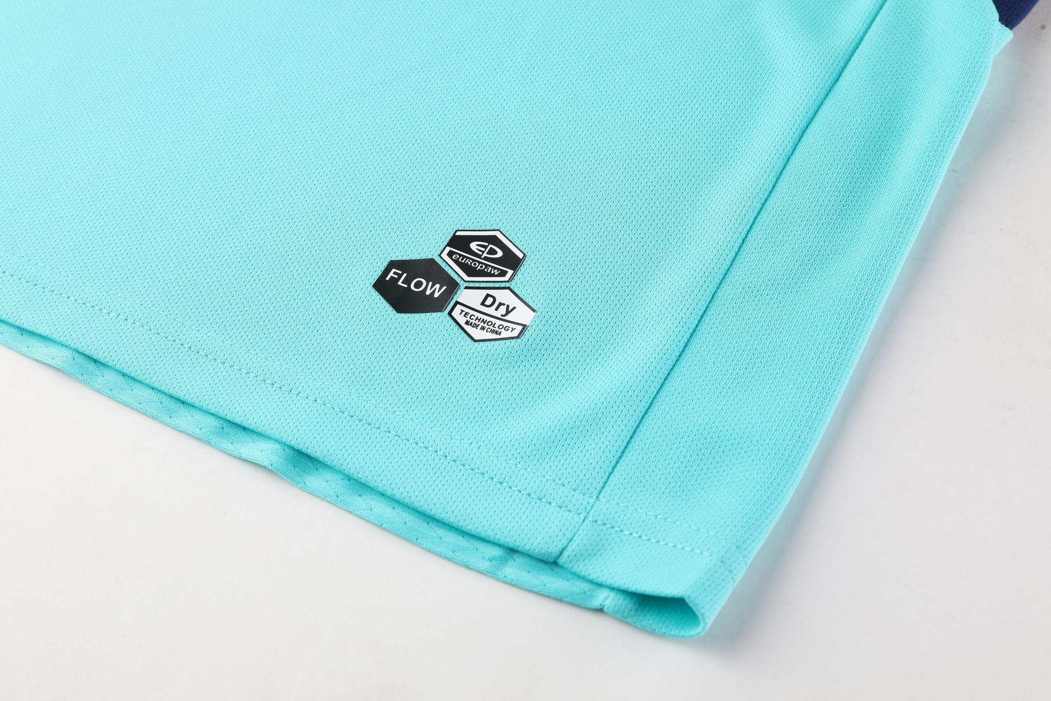 Футбольная форма Europaw 028 Classic light бирюзово-темно-синяя [XL] фото товара