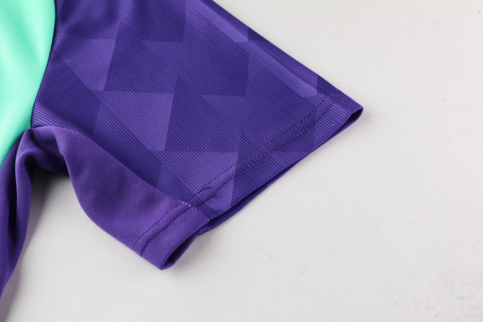 Футбольная форма Europaw 028 Classic light ярко-бирюзово-фиолетовая [M] фото товара