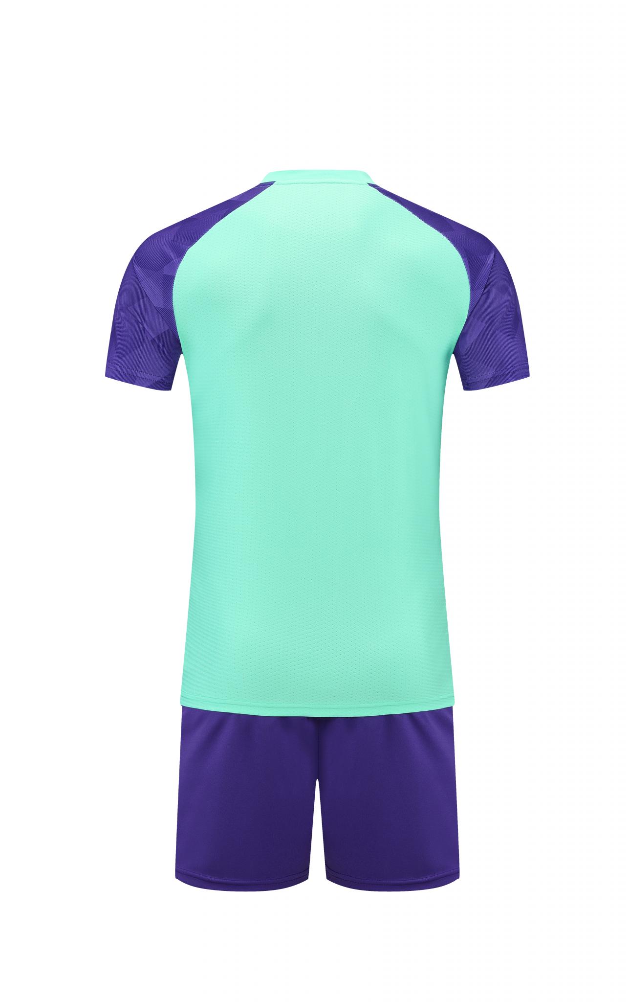 Футбольна форма Europaw 028 Classic light яскраво-бірюзово-фіолетова [L] фото товару