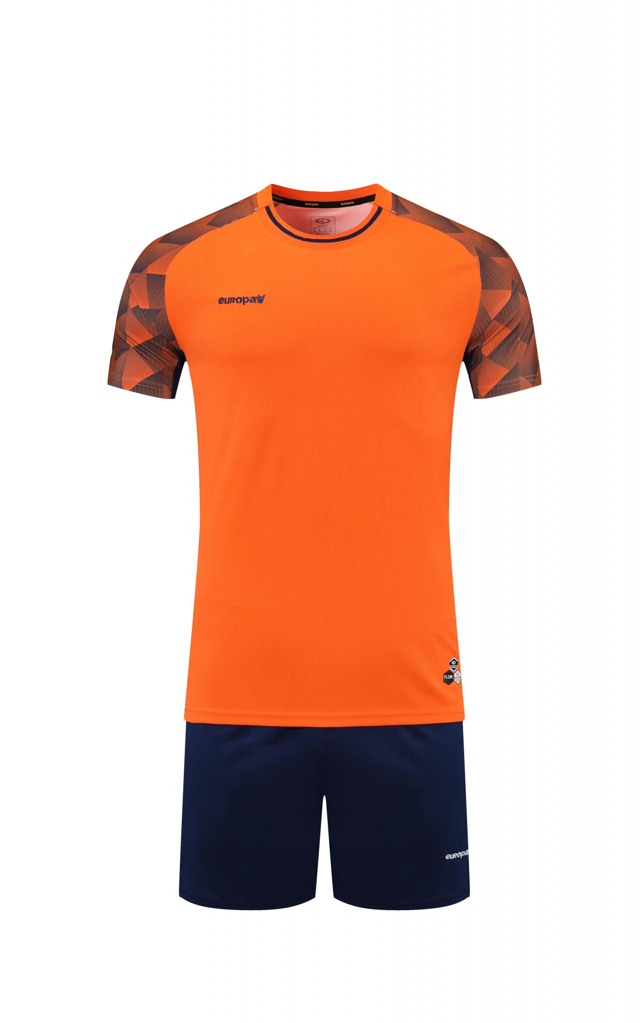 Футбольная форма Europaw 028 Classic light оранжево-темно-синяя [L] фото товара
