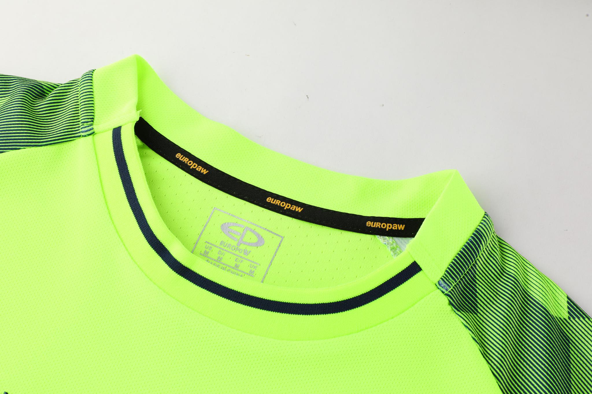 Футбольна форма Europaw 028 Classic light салатово-темно-синя [M] фото товару