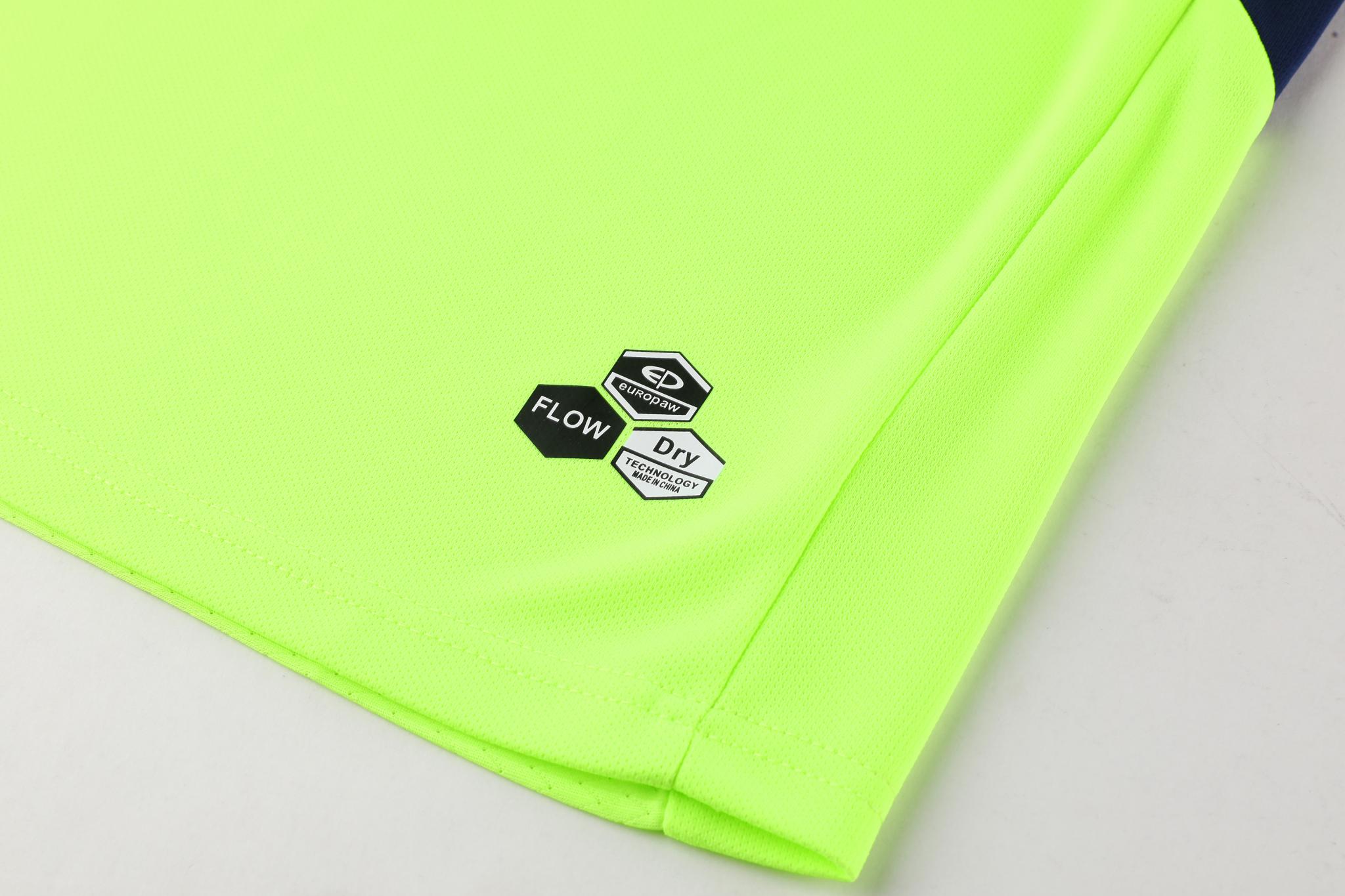 Футбольна форма Europaw 028 Classic light салатово-темно-синя [M] фото товару