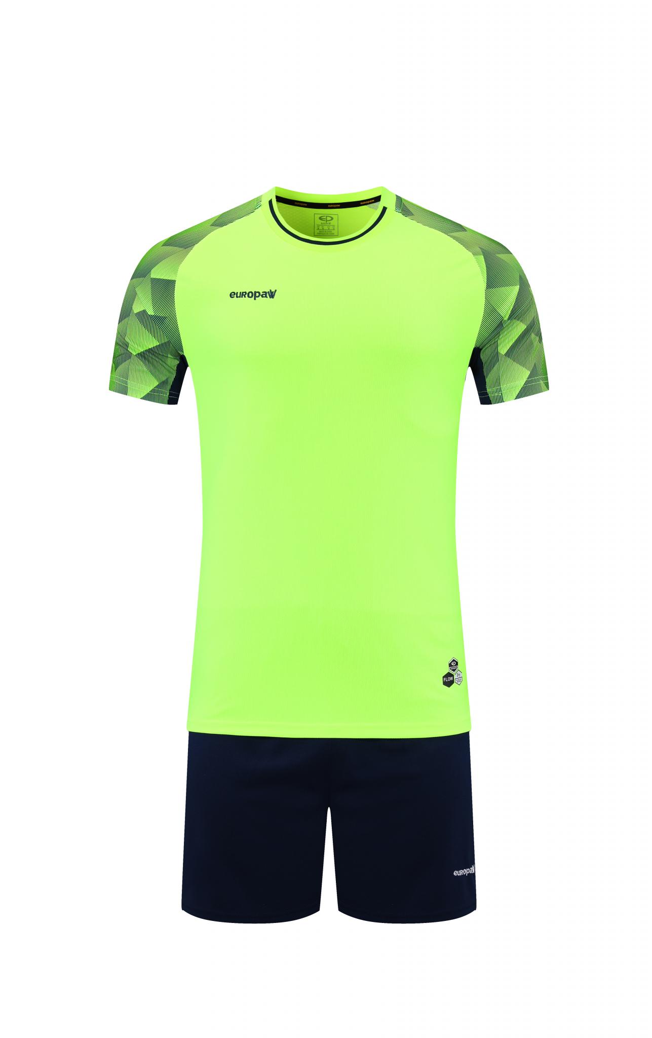 Футбольная форма Europaw 028 Classic light салатово-темно-синяя [XL] фото товара