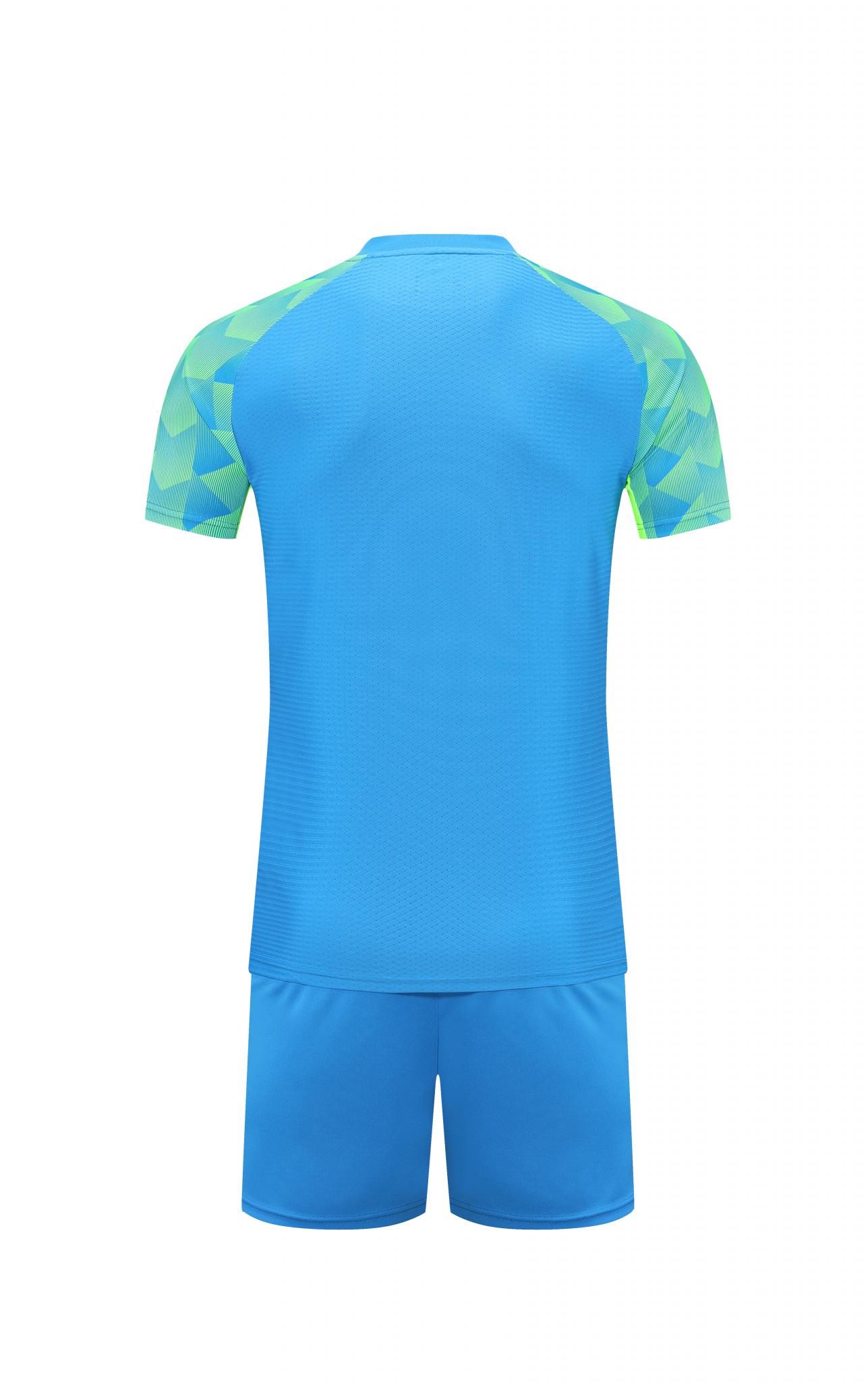 Футбольна форма Europaw 028 Classic light синьо-салатова [L] фото товару