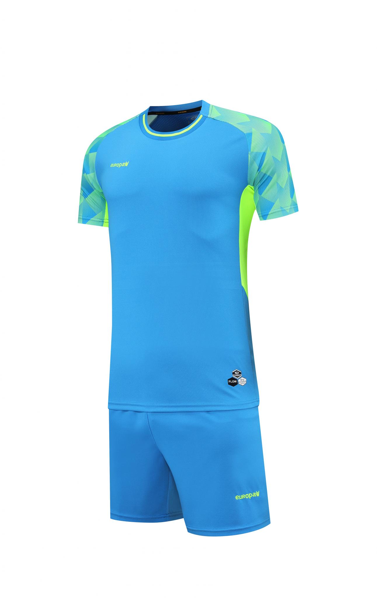 Футбольна форма Europaw 028 Classic light синьо-салатова [XL] фото товару