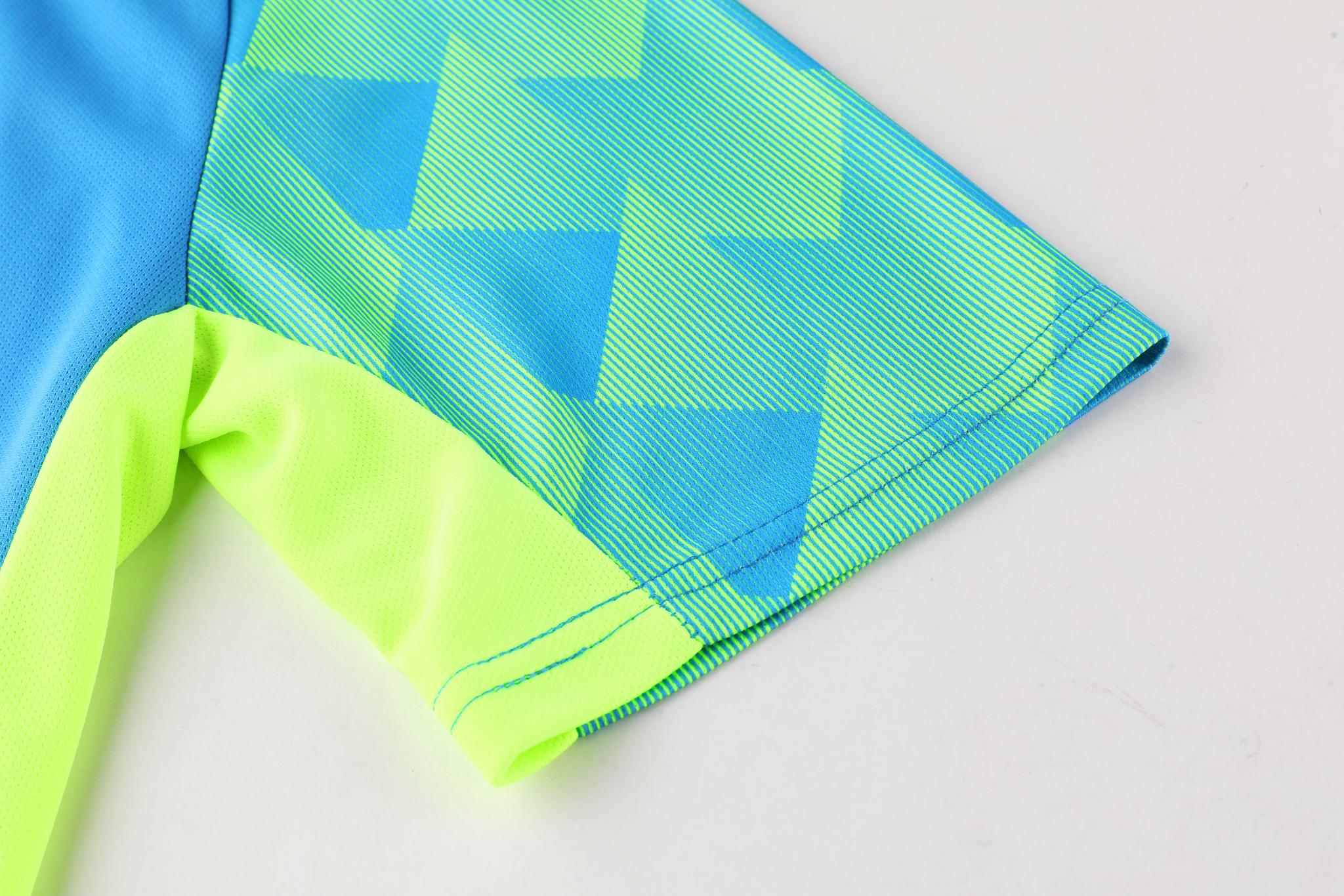 Футбольна форма Europaw 028 Classic light синьо-салатова [XL] фото товару