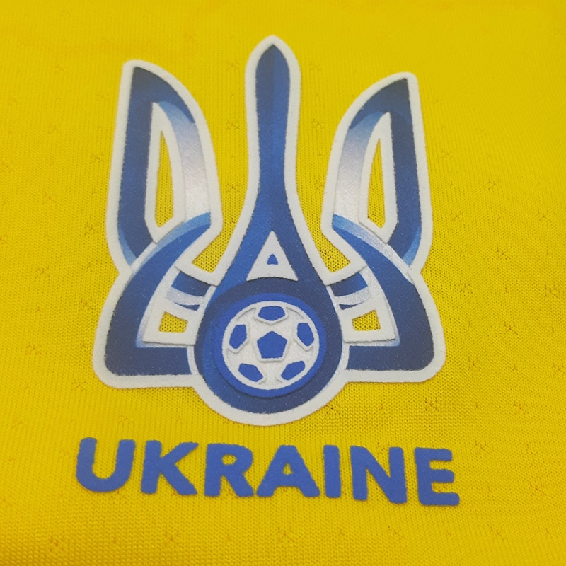 Футбольная футболка сборной Украины 2021 (желтая) фото товара