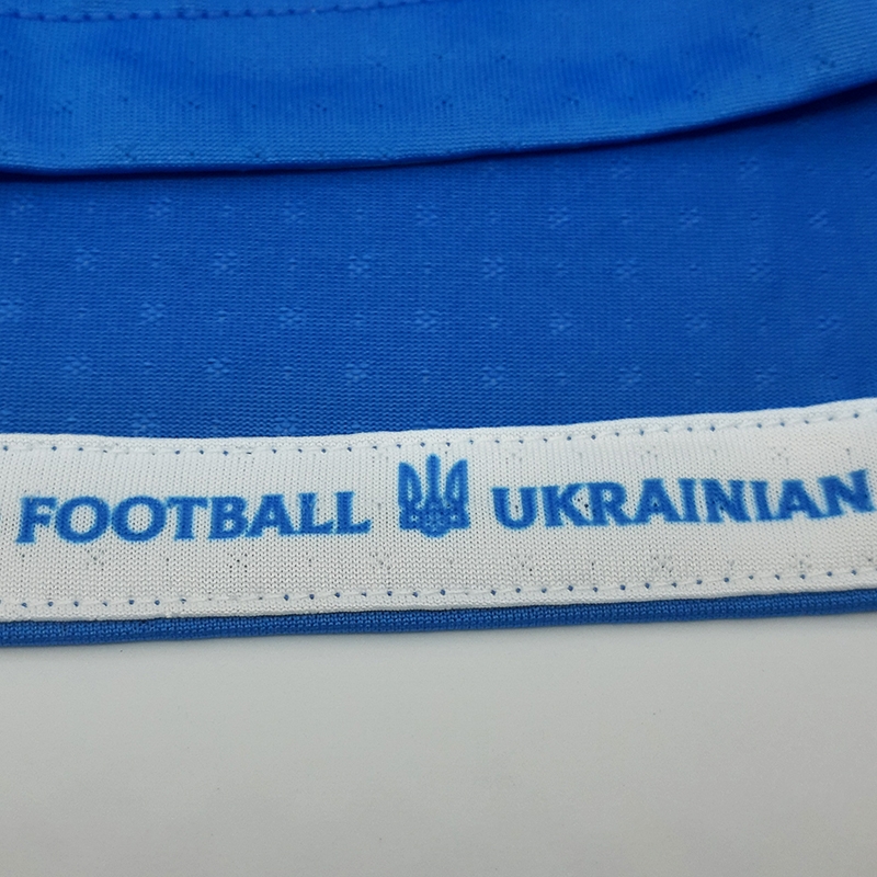 Футбольная футболка сборной Украины 2021 (синяя) фото товара