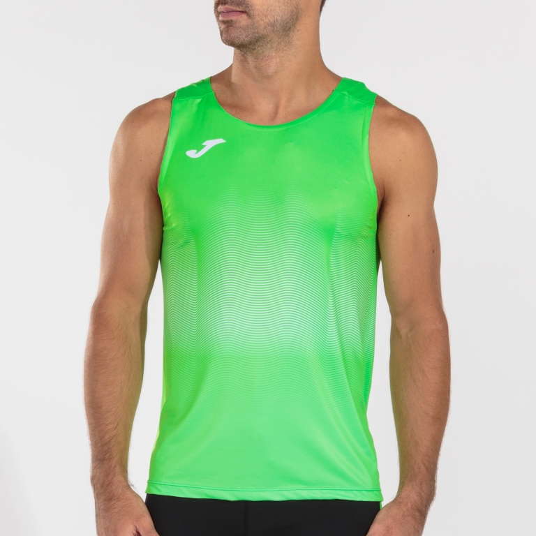 Sleeveless elite vii Зеленый - Белый S