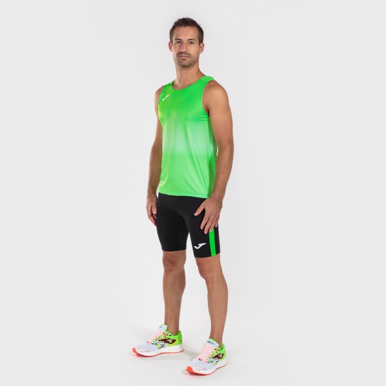 Sleeveless elite vii Зеленый - Белый S