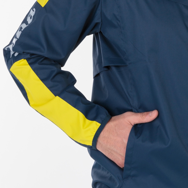 Вітрівка CHAMPIONSHIP IV темно-синій / жовтий M фото товару