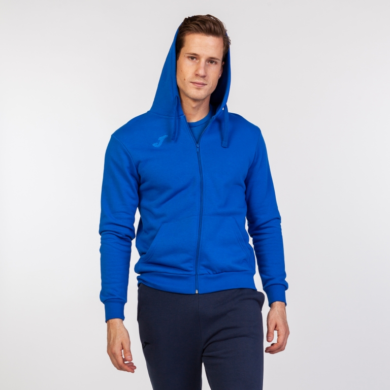 КОФТА combi cotton СПОРТИВНАЯ С ВОРОТНИКОМ НА МОЛНИИ СВЕТЛО-СИНЯЯ M