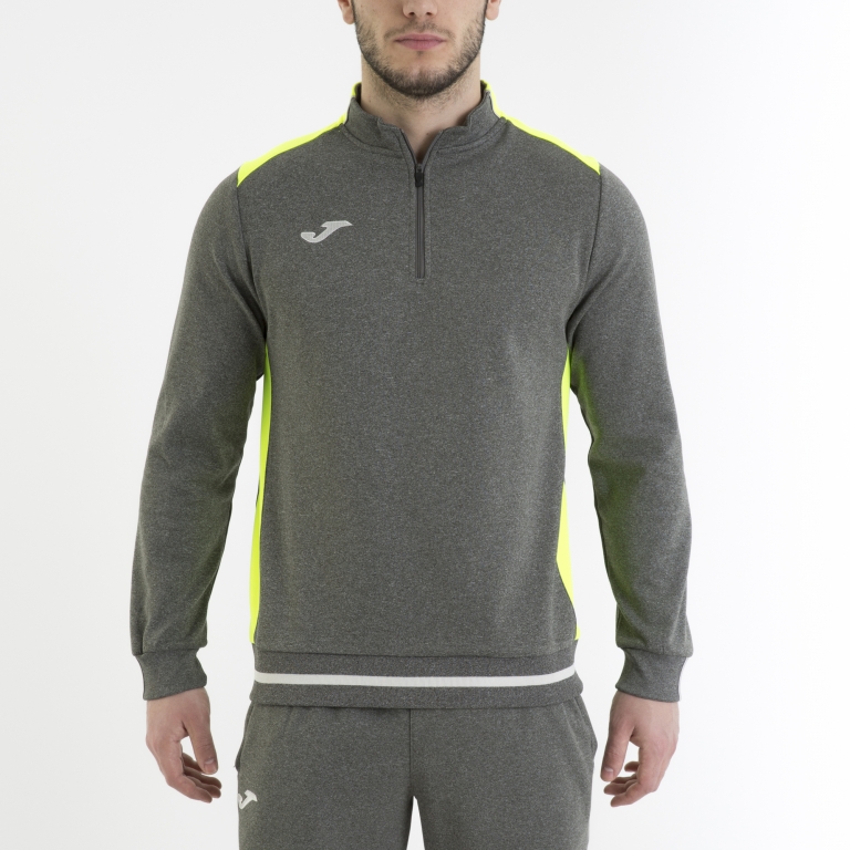 Sudadera campus ii 1/2 cremallera gris mel.os 4XS Sudadera campus ii 1/2 cremallera gris mel.os 4XS