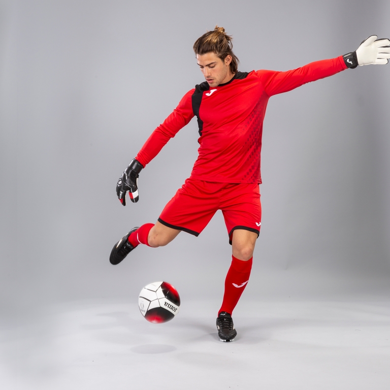 ФОРМА ВРАТАРЯ zamora iv КРАСНАЯ (ДЛИННЫЙ РУКАВ) 6XS-5XS