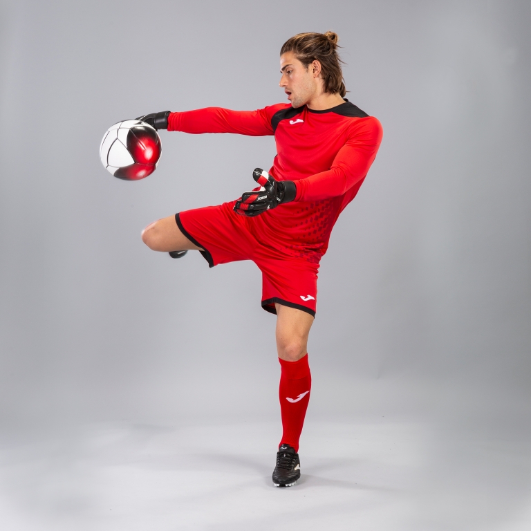 ФОРМА ВРАТАРЯ zamora iv КРАСНАЯ (ДЛИННЫЙ РУКАВ) 6XS-5XS