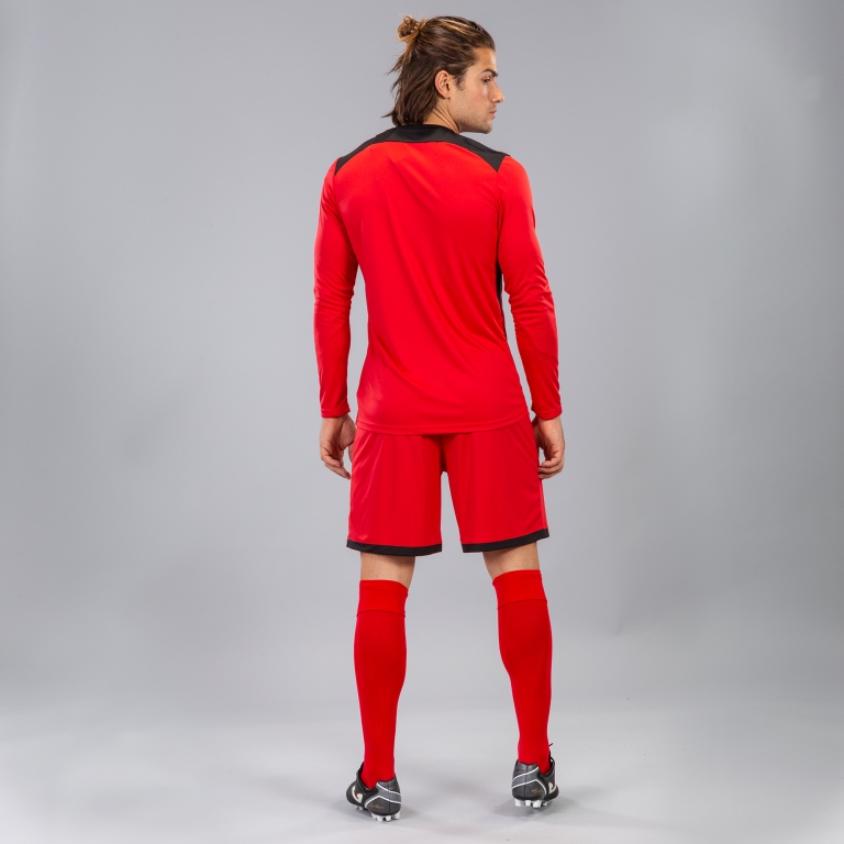 ФОРМА ВРАТАРЯ zamora iv КРАСНАЯ (ДЛИННЫЙ РУКАВ) 6XS-5XS