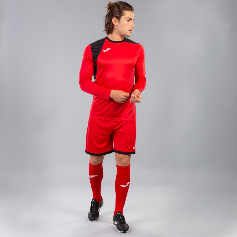 ФОРМА ВРАТАРЯ zamora iv КРАСНАЯ (ДЛИННЫЙ РУКАВ) 6XS-5XS