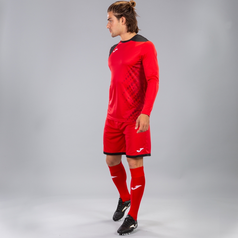 ФОРМА ВРАТАРЯ zamora iv КРАСНАЯ (ДЛИННЫЙ РУКАВ) 6XS-5XS