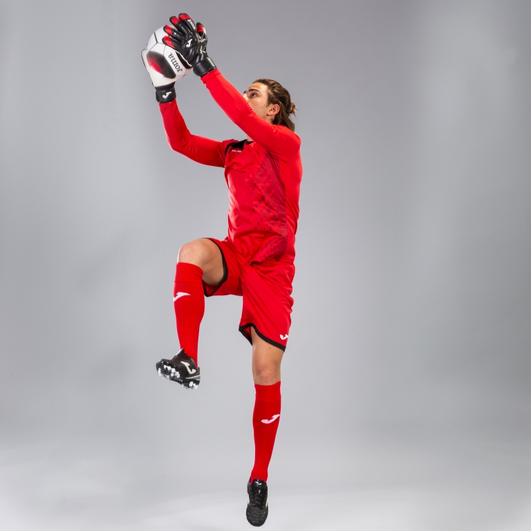 ФОРМА ВРАТАРЯ zamora iv КРАСНАЯ (ДЛИННЫЙ РУКАВ) 6XS-5XS