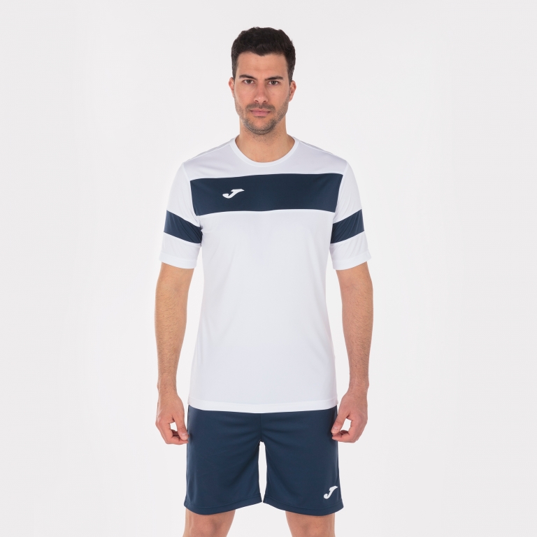 СПОРТИВНАЯ ФОРМА academy ii БЕЛАЯ-МОРСКОЙ ВОЛНЫ (КОРОТКИЙ РУКАВ) 4XS-3XS