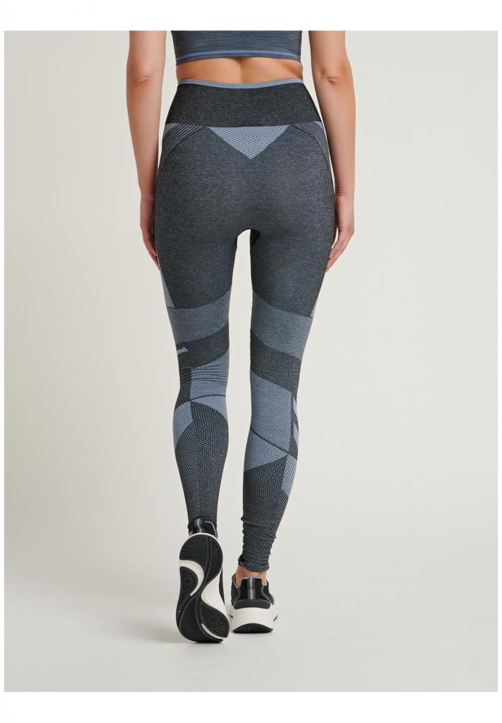 Тайтсы SKY HIGH WAIST SEAMLESS TIGHTS 208-261-2047-L Взрослые Женский ГОЛУБОЙ