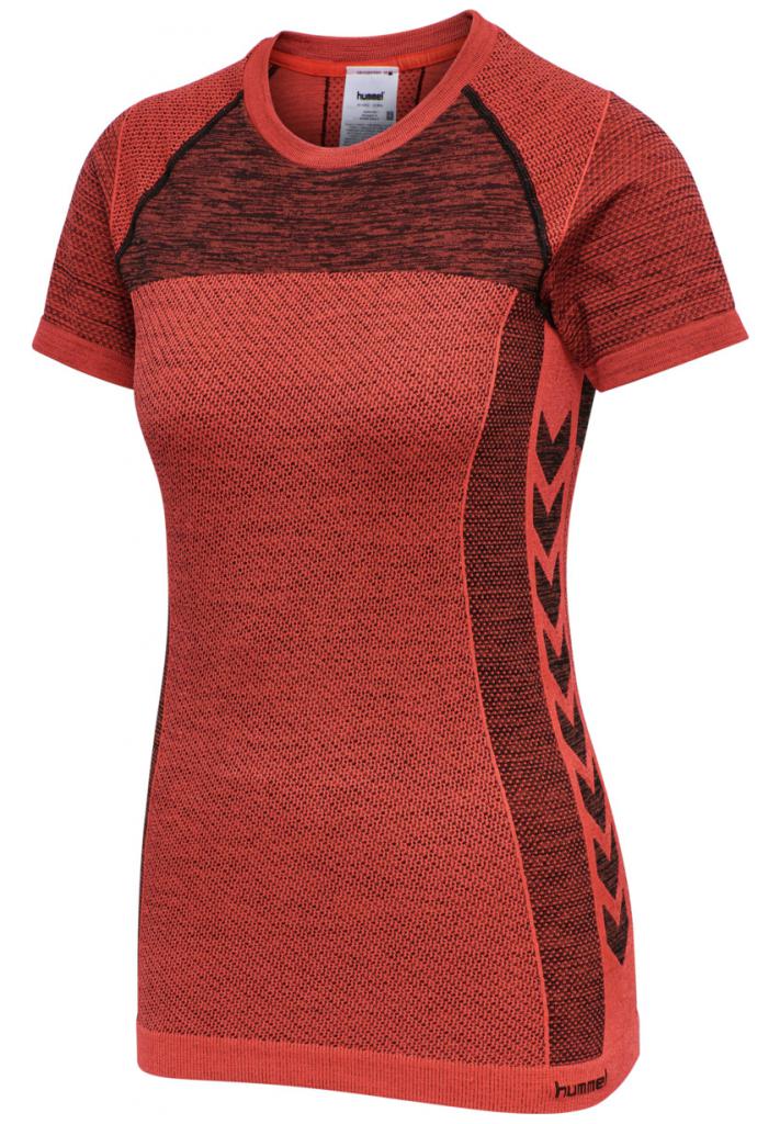 Футболка CLEA SEAMLESS T-SHIRT 208-080-3784-M/L Взрослые Женский ОРАНЖЕВЫЙ