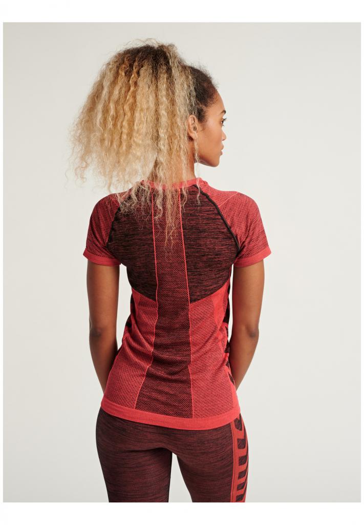 Футболка CLEA SEAMLESS T-SHIRT 208-080-3784-M/L Взрослые Женский ОРАНЖЕВЫЙ