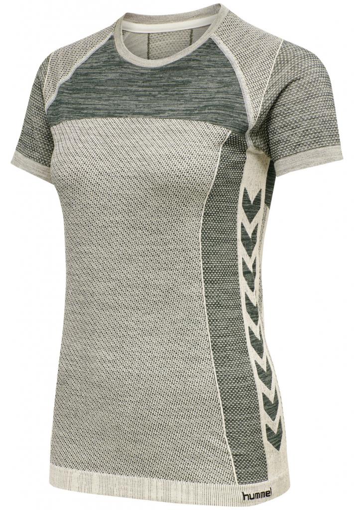 Футболка CLEA SEAMLESS T-SHIRT 208-080-1030-M/L Взрослые Женский СЕРЫЙ