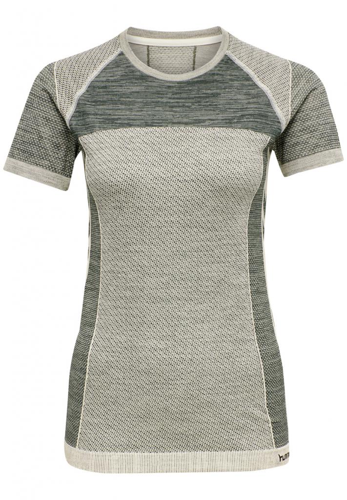 Футболка CLEA SEAMLESS T-SHIRT 208-080-1030-M/L Взрослые Женский СЕРЫЙ