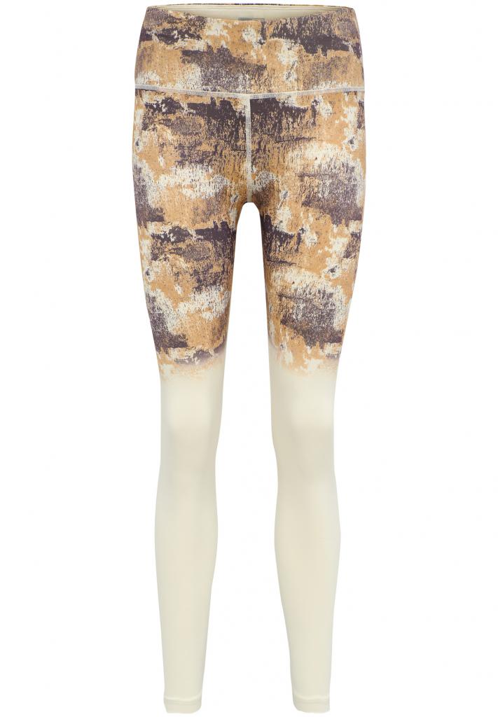 Тайтсы LOTUS HIGH WAIST TIGHTS 208-003-9804-XS Взрослые Женский БЕЖ