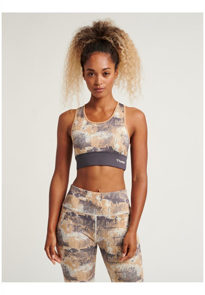 Топ LOTUS SPORTS BRA 208-002-1025-XS Взрослые Женский ТЕМНО-СЕРЫЙ
