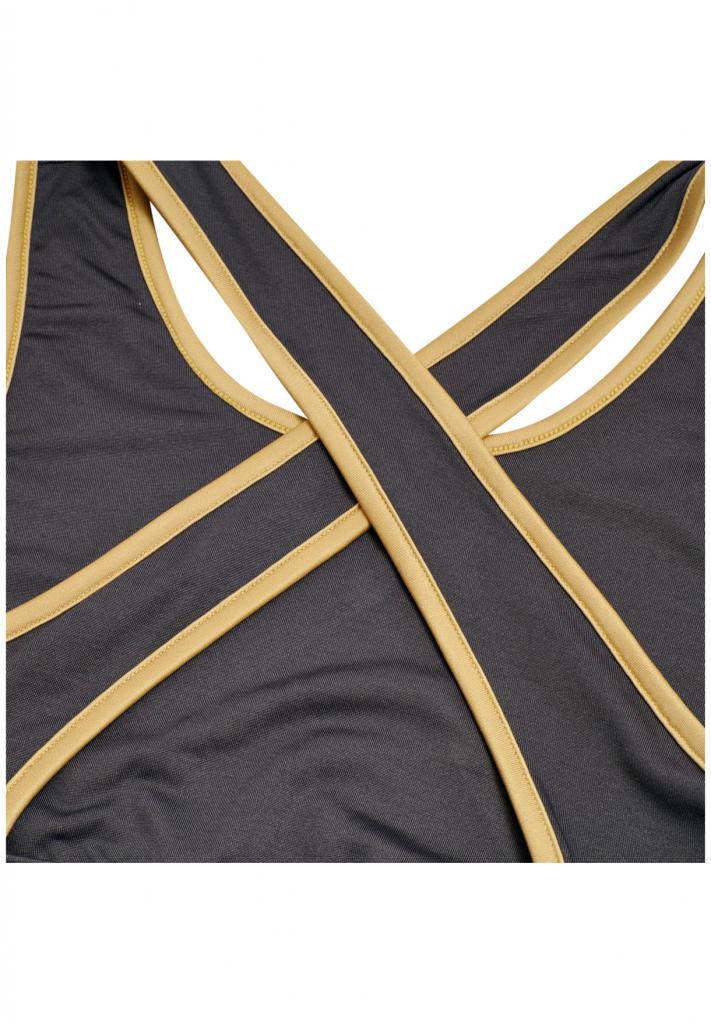 Топ LOTUS SPORTS BRA 208-002-1025-L Дорослі Жіноча ТЕМНО-СІРИЙ