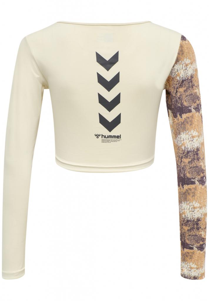 Топ с рукавом LOTUS CROPPED T-SHIRT L/S 207-996-9804-XS Взрослые Женский БЕЖ
