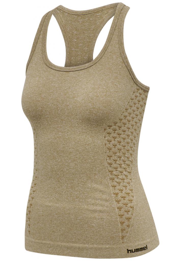 Майка CLASSIC BEE CI SEAMLESS TOP 019-238-8412-XS/S Взрослые Женский ГОРЧИЧНЫЙ