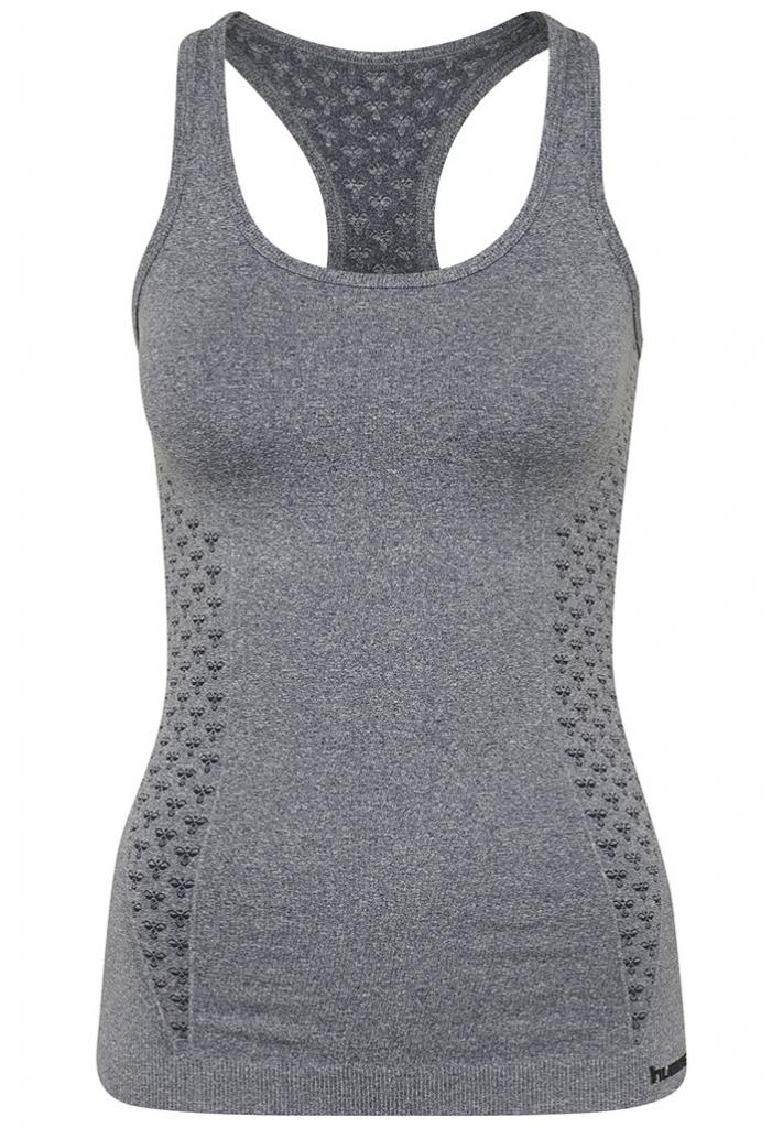 Майка CLASSIC BEE CI SEAMLESS TOP 019-238-8709-XS/S Взрослые Женский СЕРЫЙ