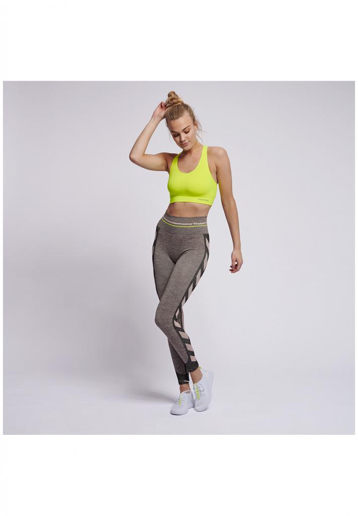 Топ SUE SEAMLESS SPORTS TOP 009-533-5998-XS/S Взрослые Женский САЛАТОВЫЙ