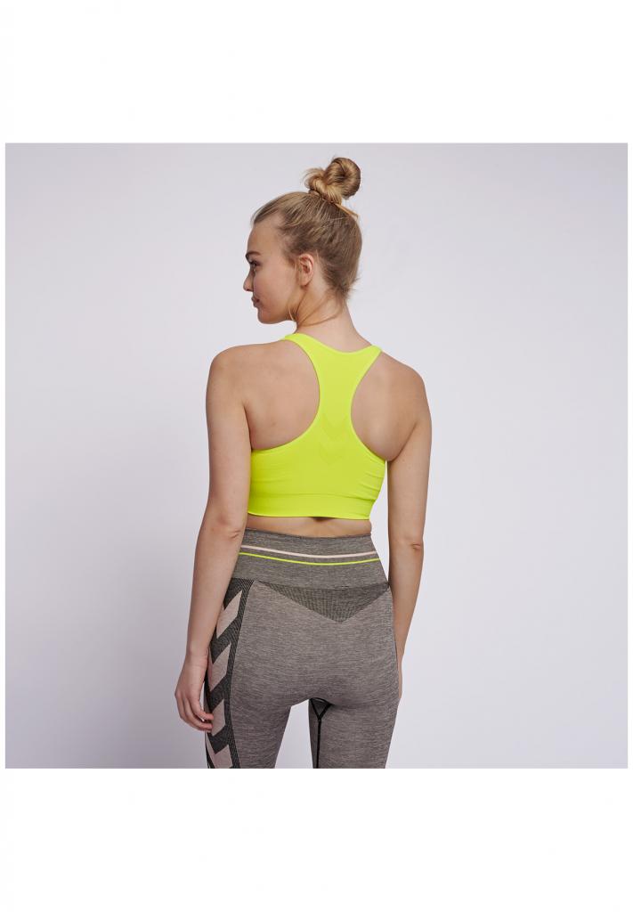 Топ SUE SEAMLESS SPORTS TOP 009-533-5998-XS/S Взрослые Женский САЛАТОВЫЙ