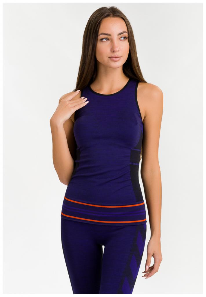 Майка GEMMA SEAMLESS TOP 204-554-4129-M/L Дорослі Жіноча ТЕМНО-СИНІЙ
