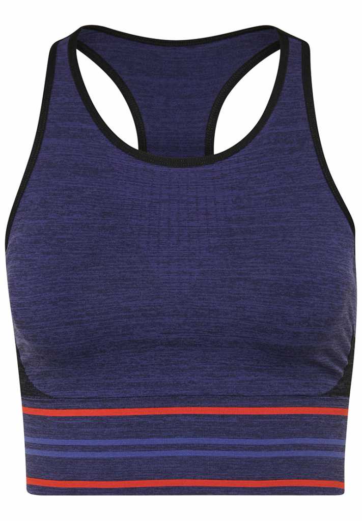 Топ GEMMA SEAMLESS SPORTS TOP 204-553-4129-M/L Взрослые Женский ТЕМНО-СИНИЙ