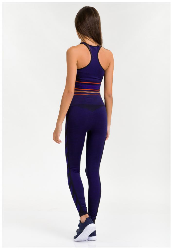 Топ GEMMA SEAMLESS SPORTS TOP 204-553-4129-M/L Взрослые Женский ТЕМНО-СИНИЙ