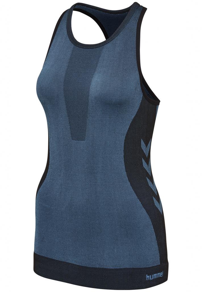 Майка ELLA SEAMLESS TOP 203-056-2995-XL/XXL Взрослые Женский СИНИЙ