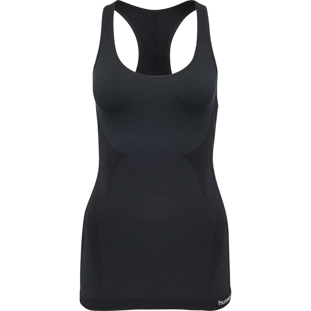 Майка HMLCLEA SEAMLESS TOP 201-804-2001-M/L Взрослые Женский ЧЕРНЫЙ
